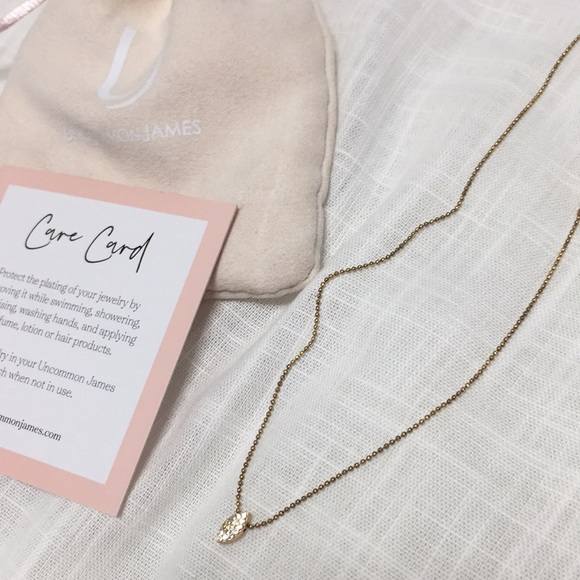 UNCOMMON JAMES BOHO GOLD DAINTY NECKLACE CHOKER BRUSHED GOLD VINTAGE GOLD ADJUST - Picture 3 of 12